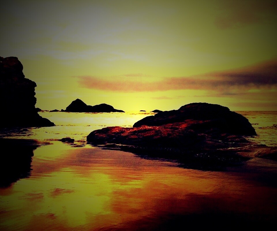 Золотое побережье обои