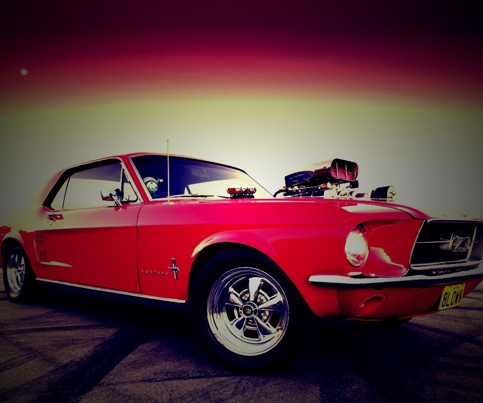 Мускулкар Ford Mustang обои