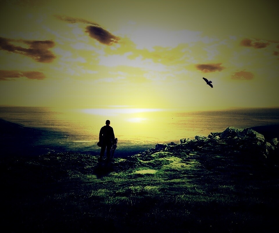 Солдат на краю света обои