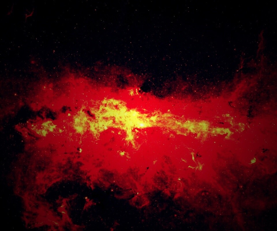 Кроваво-красная бездна обои