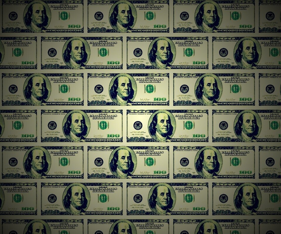 Доллары обои