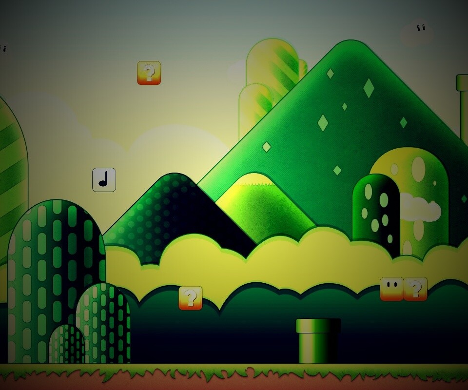 Мир Супермарио обои