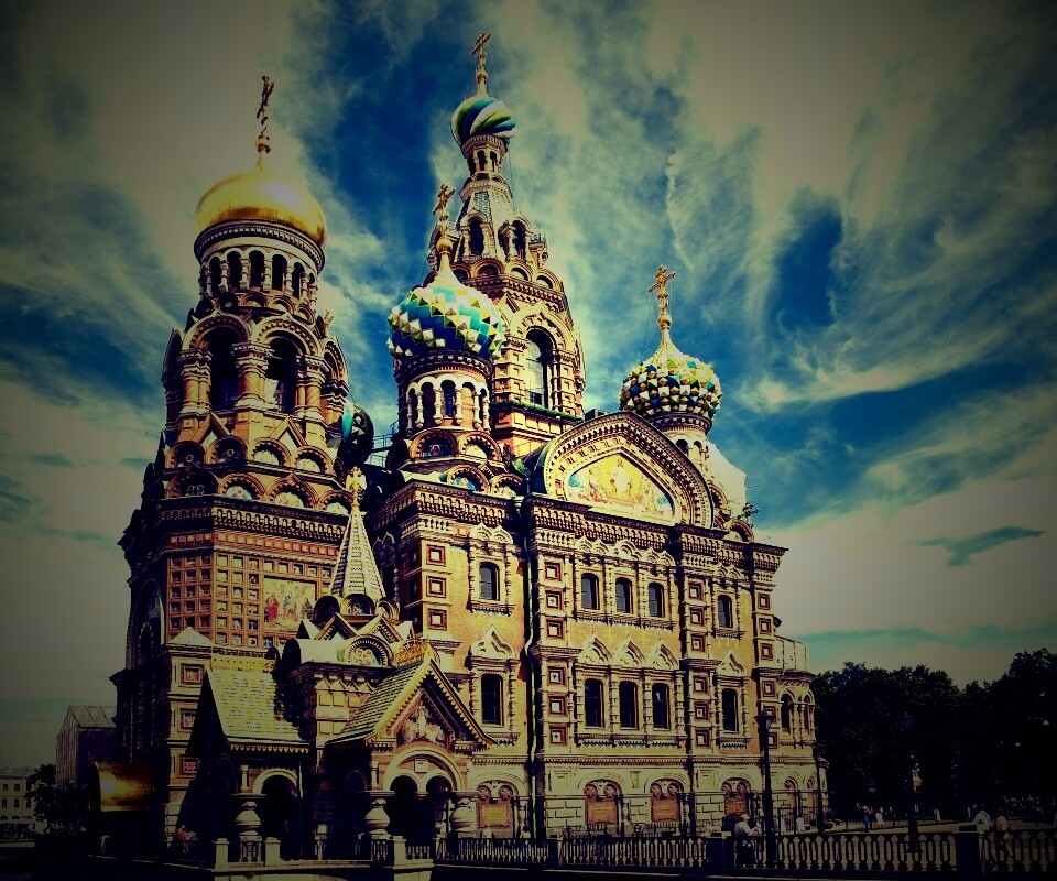 Спас на крови обои