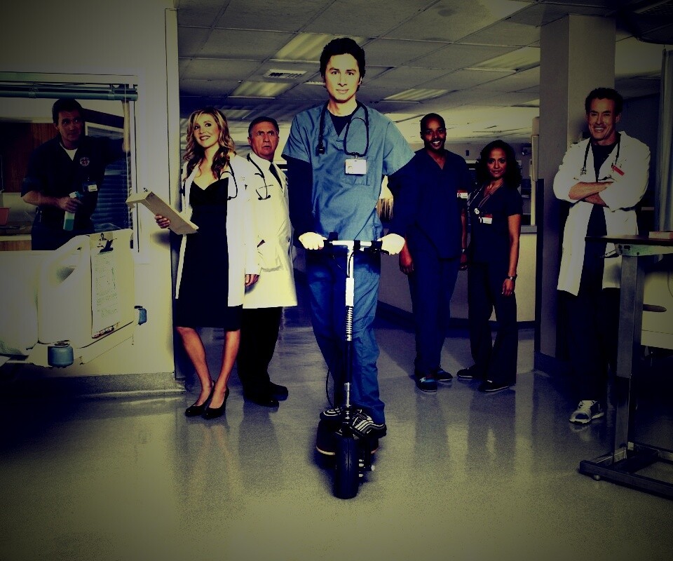 Герои сериала Клиника обои