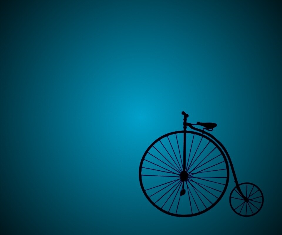 Цирковой велосипед обои