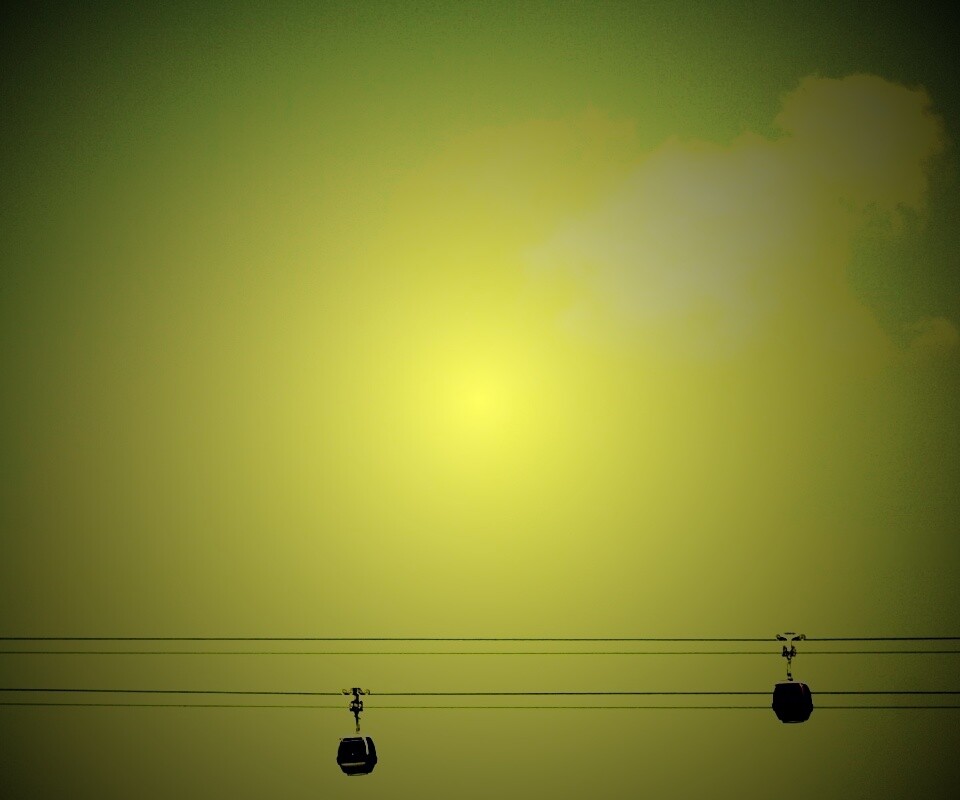 Канатная дорога обои