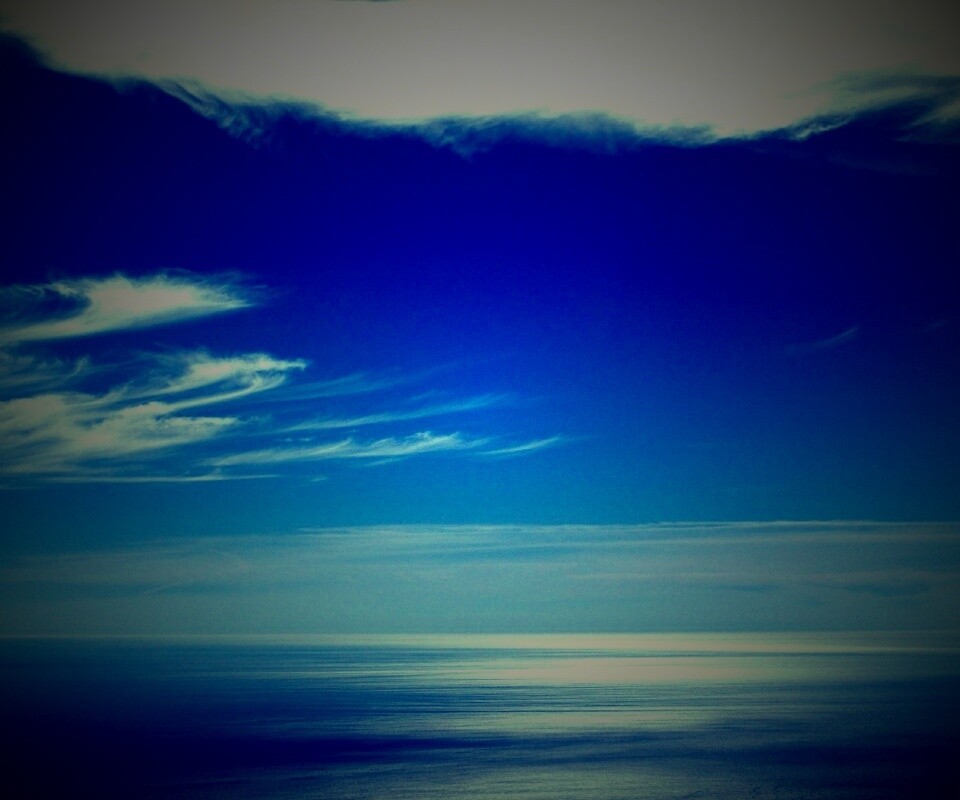 Чистый морской горизонт обои