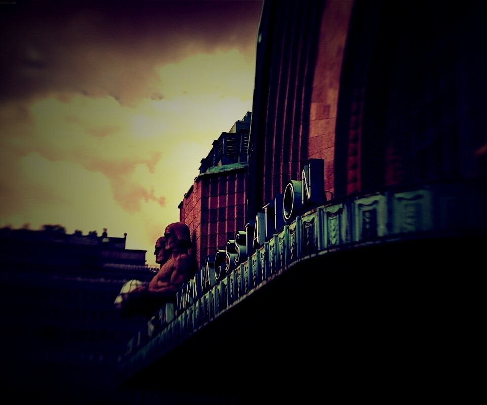 Вокзал Хельсинки обои