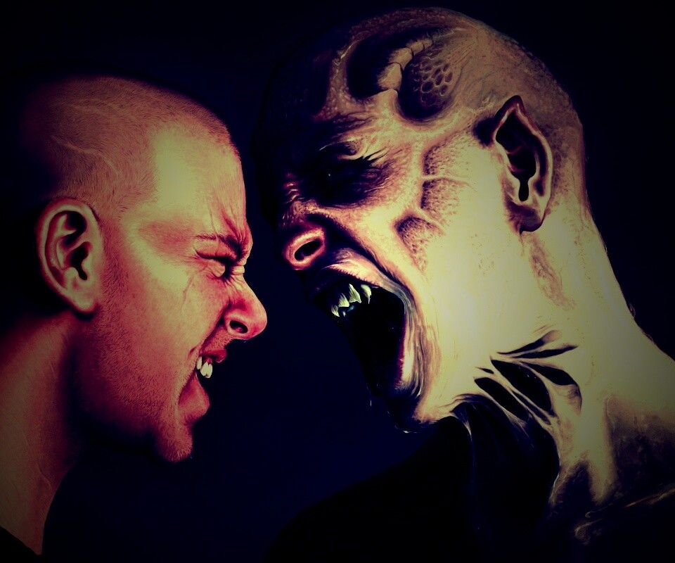 Пытаясь перекрикнуть обои