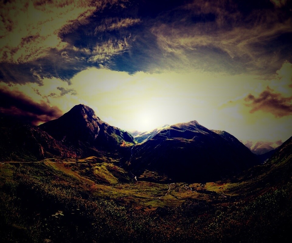 Нетронутый уголок обои