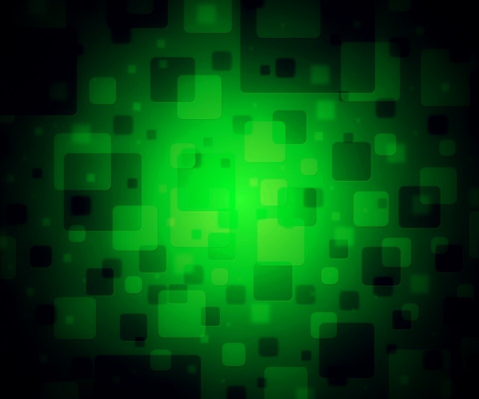 Зелёные квадратики обои