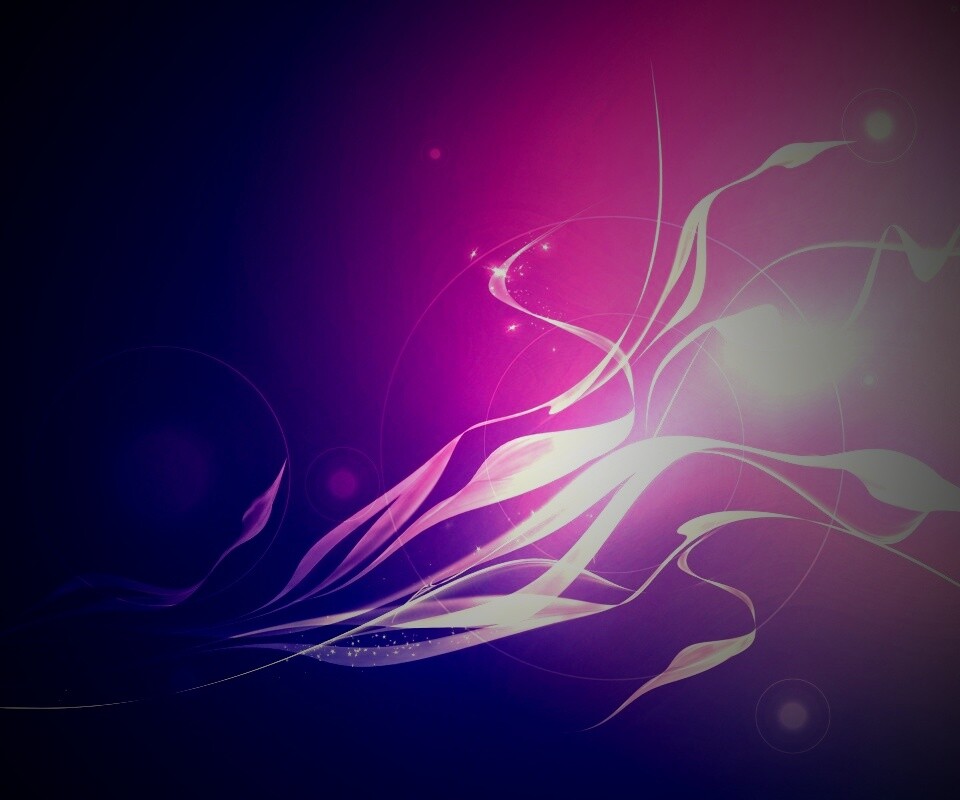 Лёгкая сиреневая абстракция обои