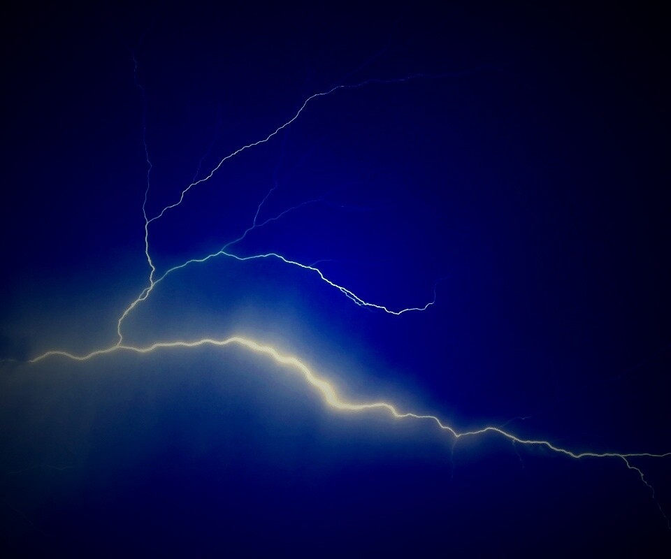 Ветвистая молния обои
