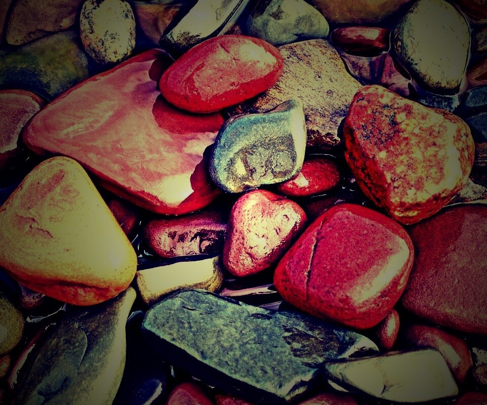 Морские камешки обои