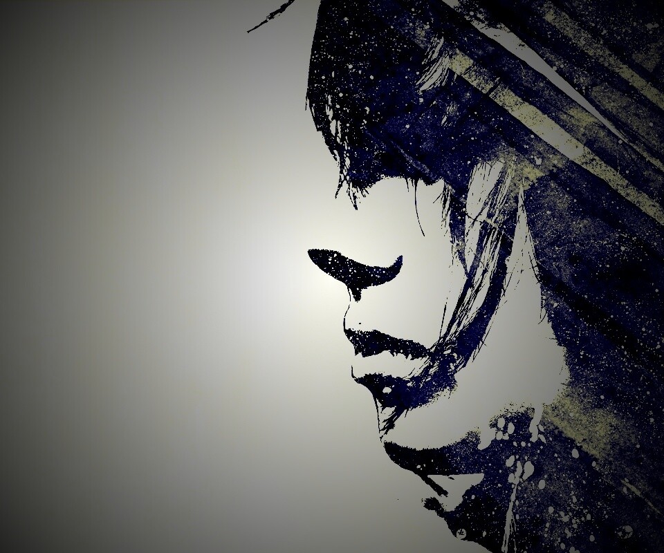 Стильные черно-белые обои обои