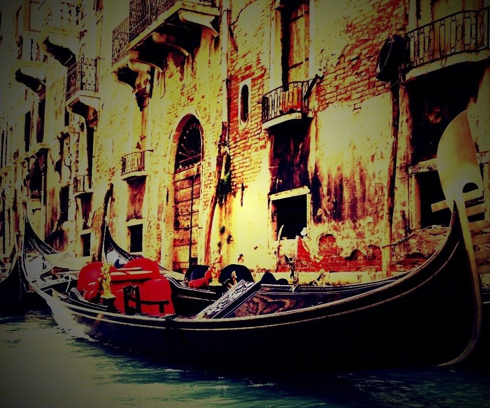 Венецианские гондолы обои