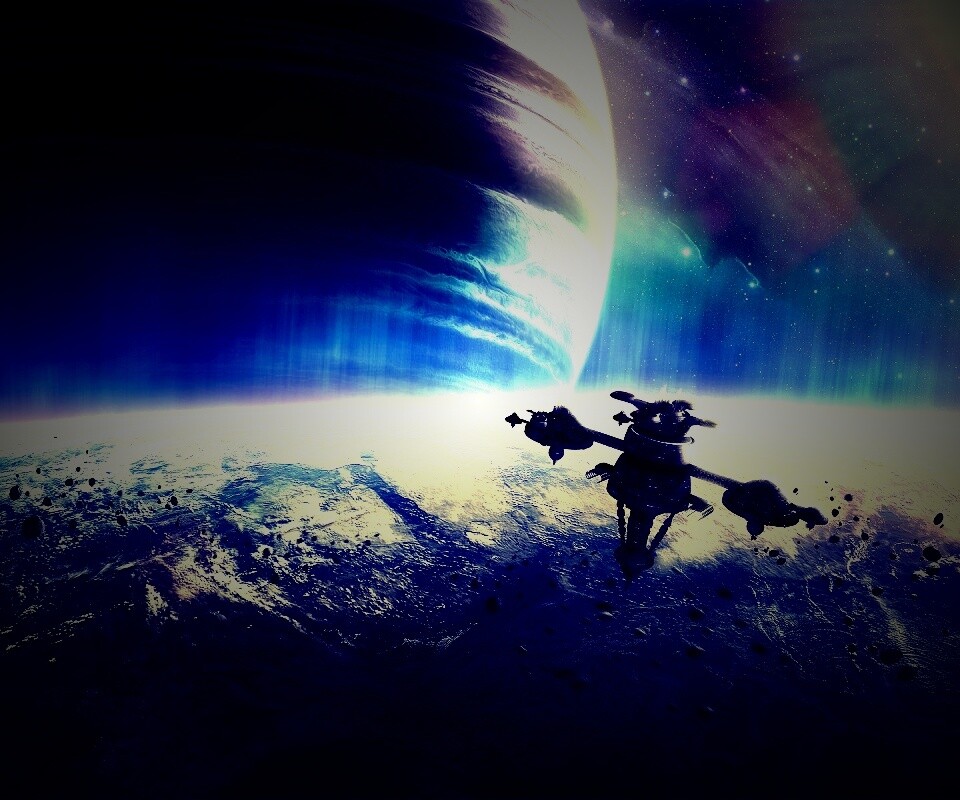 Космический корабль обои