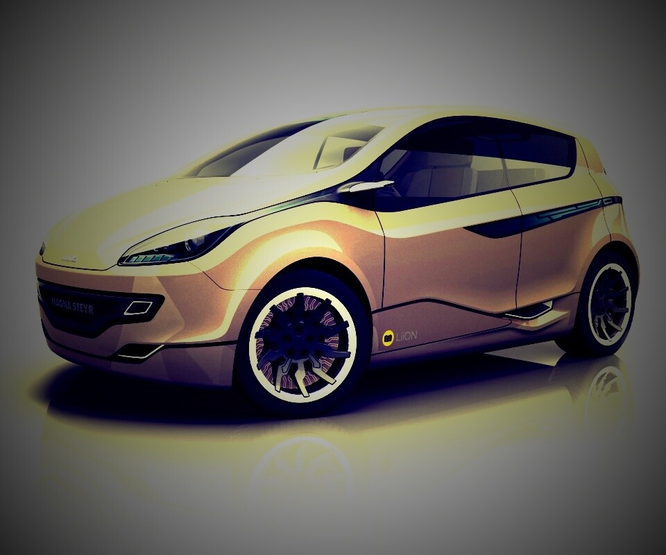 Концепт хэтчбека обои