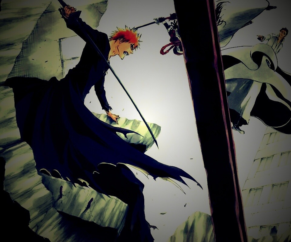 Парень с мечем обои