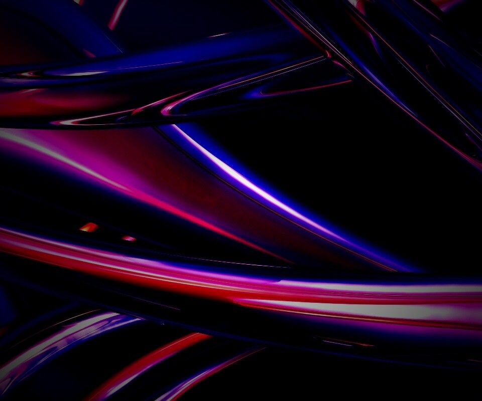 Металлические потоки обои