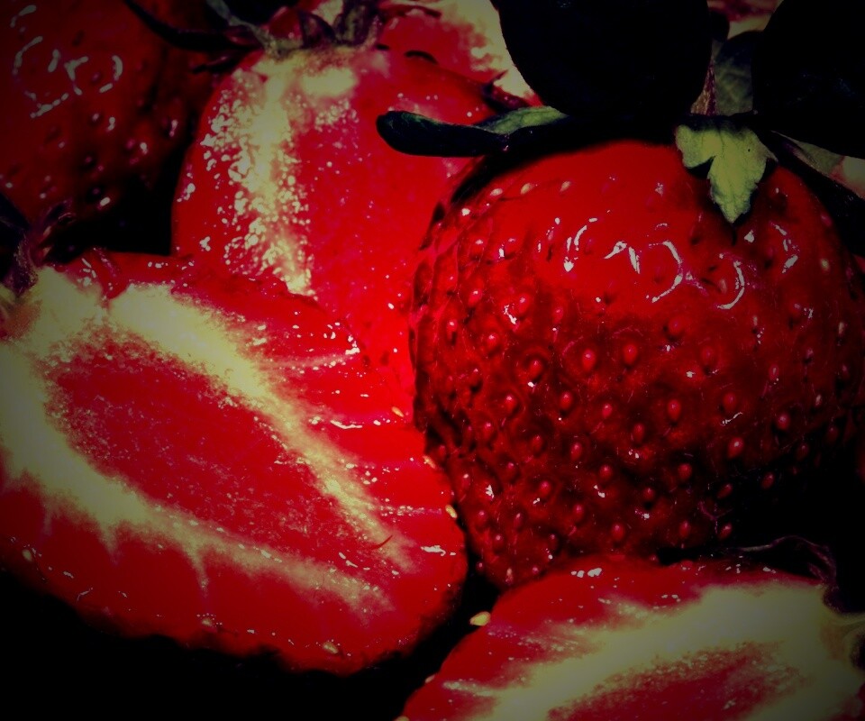 Клубника обои