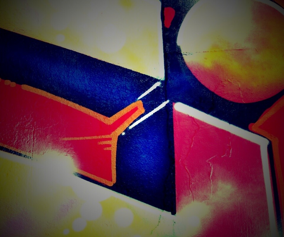 Граффити на стене обои