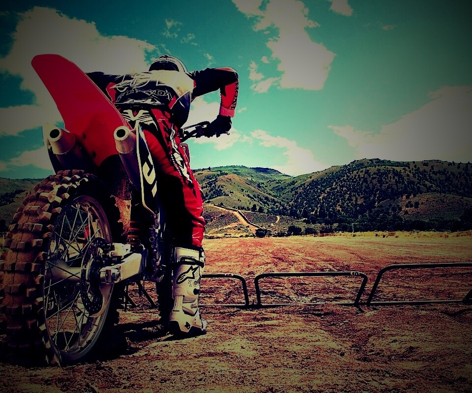 Спортивный мотоцикл обои