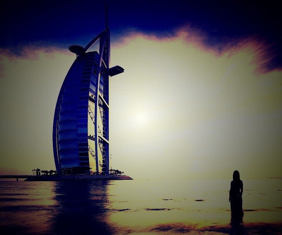 Бурдж Аль Араб в Дубае обои