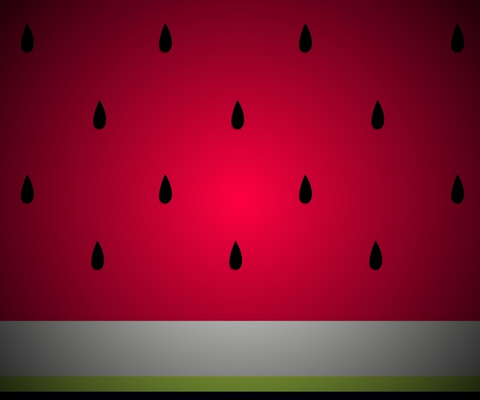 Рисунок арбуза обои