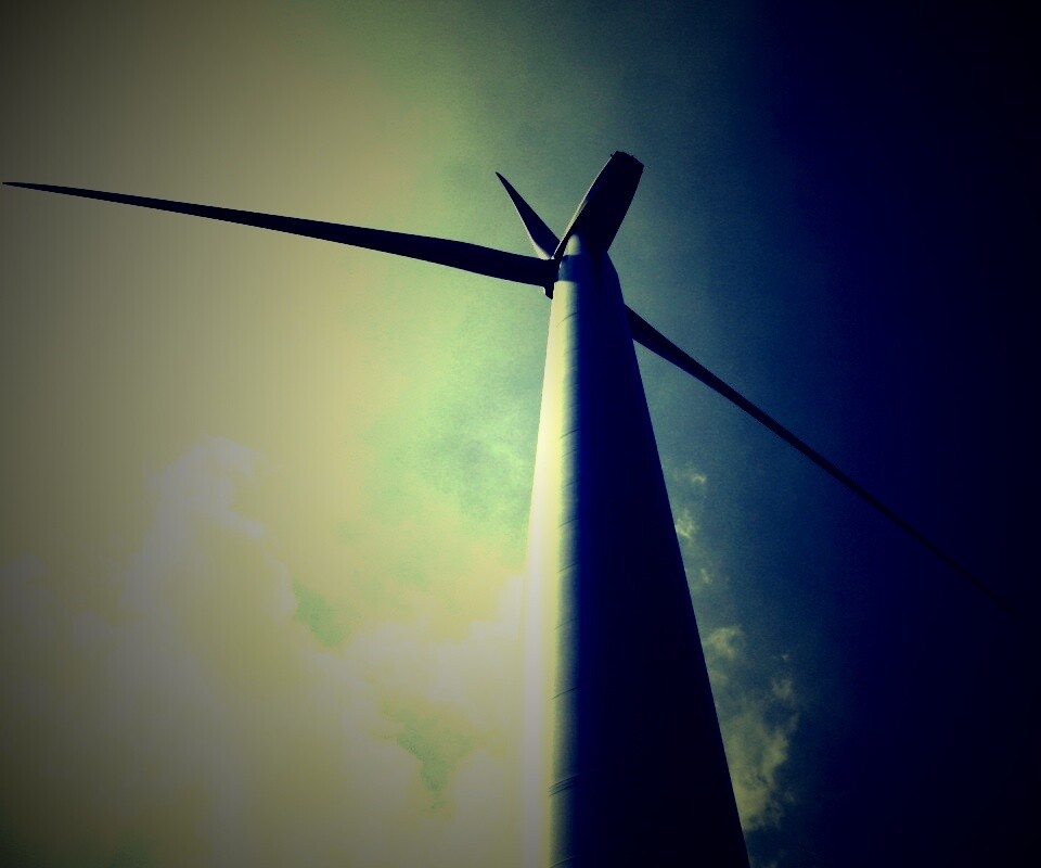 Ветряк снизу обои