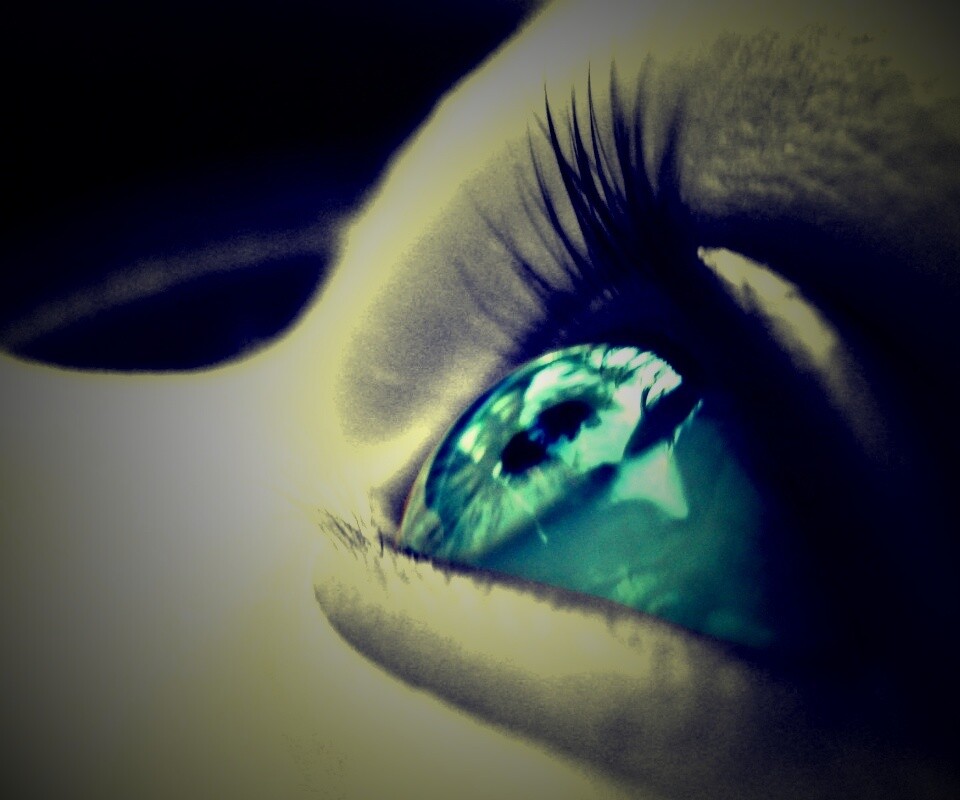 Ясный взгляд младенца обои