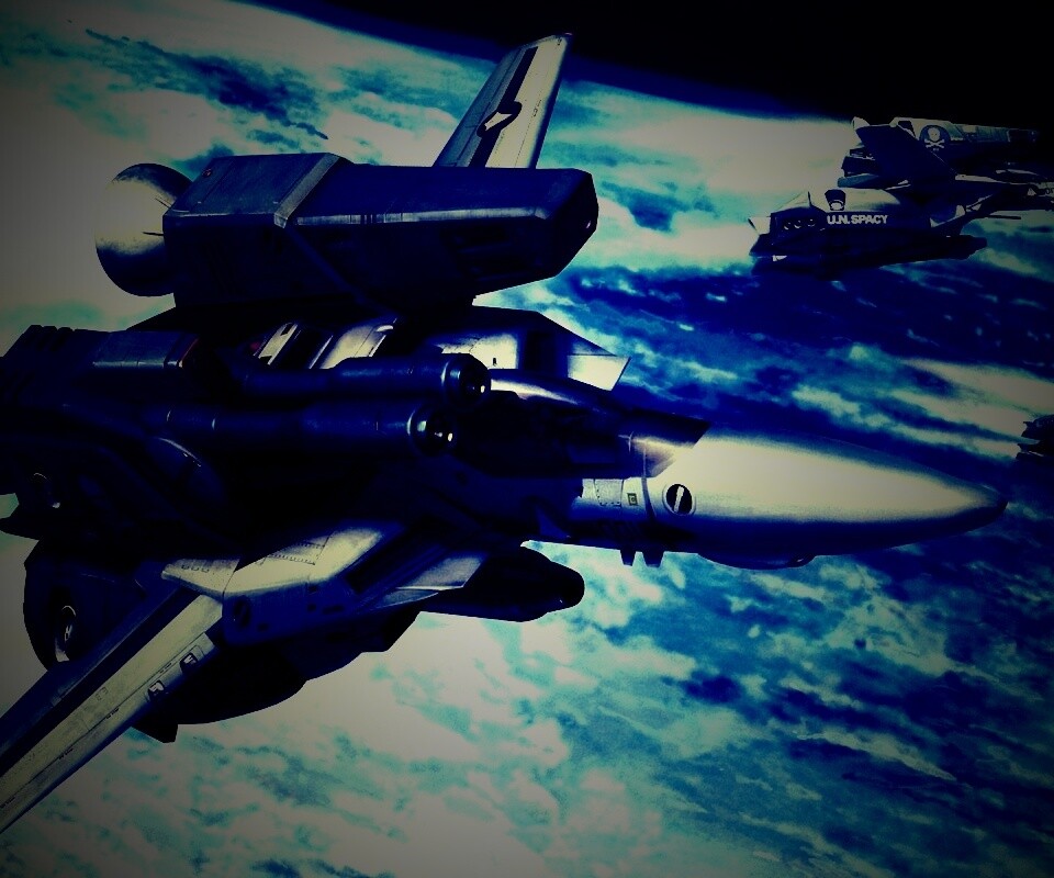 Эскадрилия легких космических истребителей обои