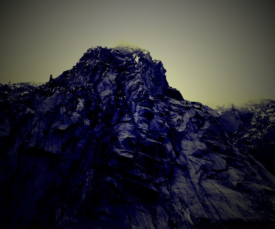 Отвесная скала обои