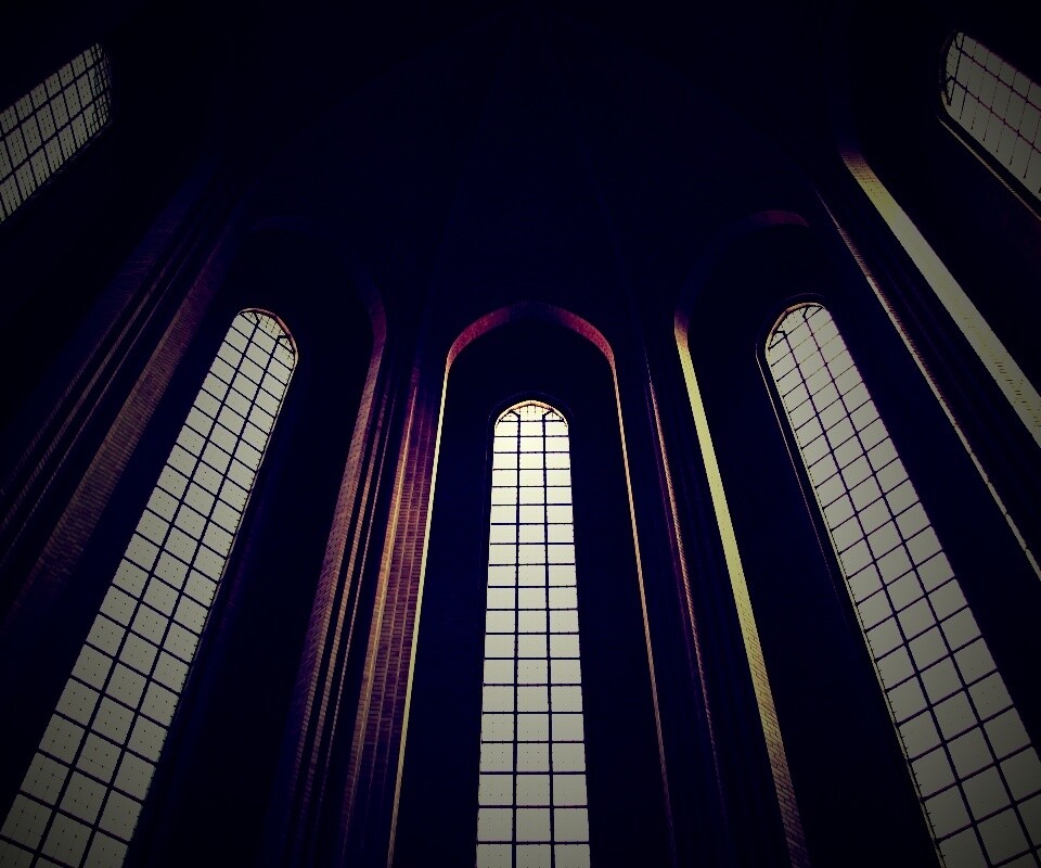 Готический свод обои