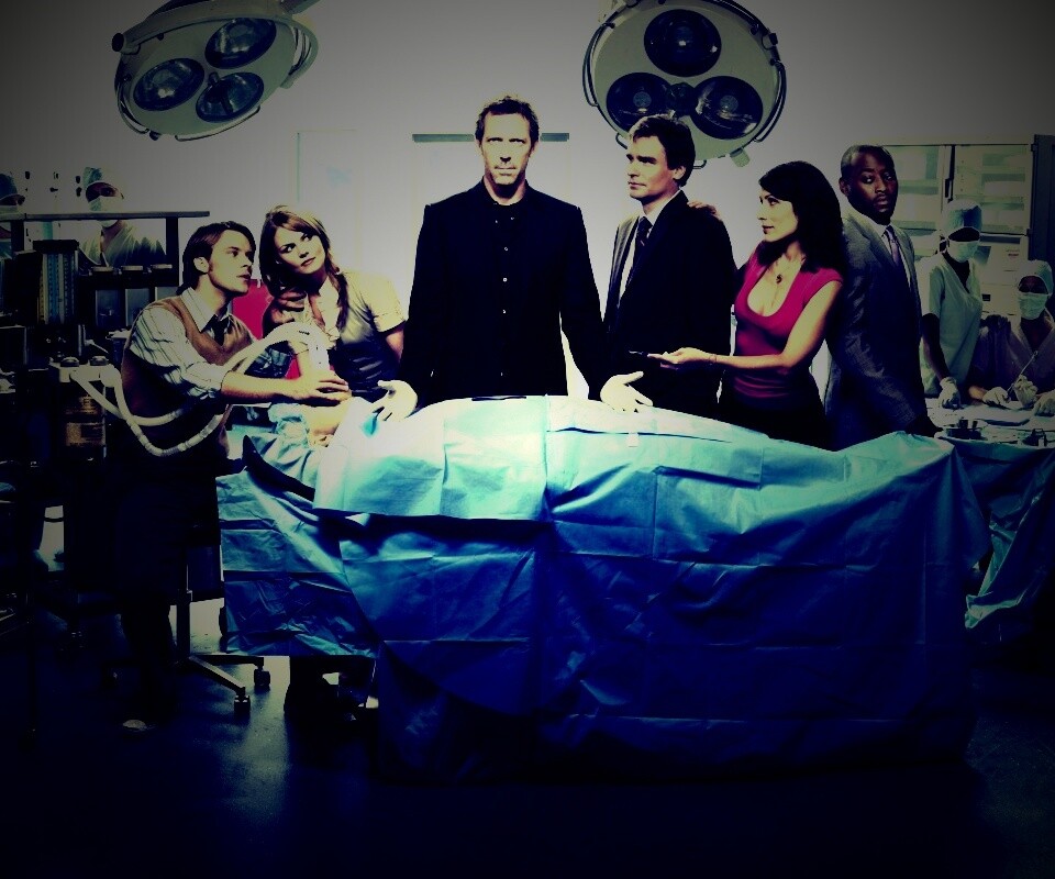 Герои сериала "Доктор Хаус" обои