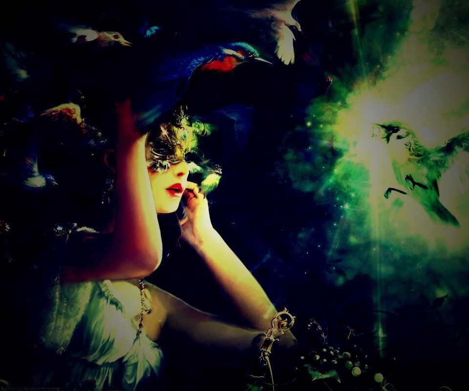 Птицы счастья обои