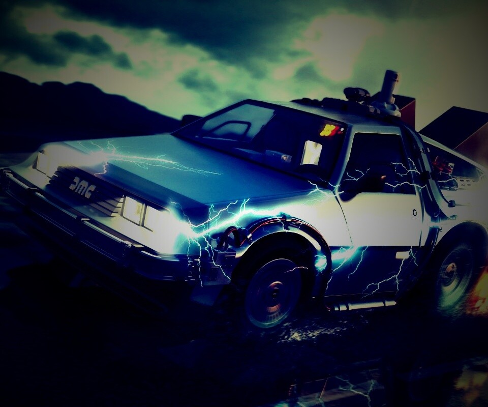 Машина времени обои