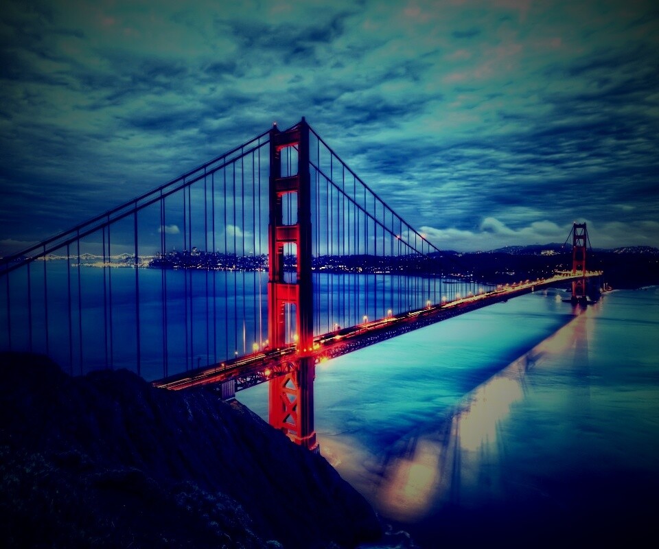 Мост Золотые Ворота обои