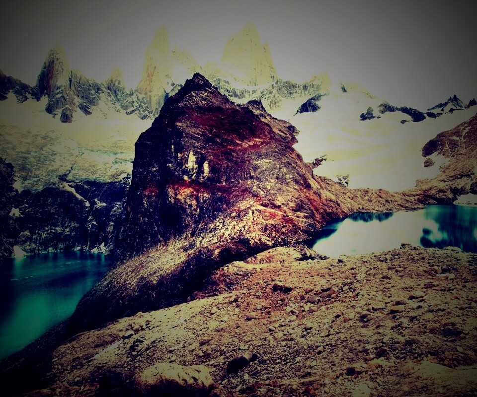 Горные озера обои