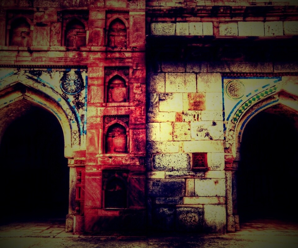 Старый город обои