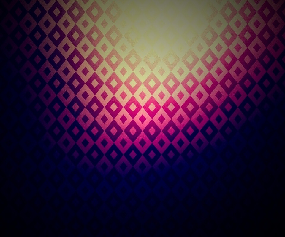 Текстура из разноцветных ромбов обои