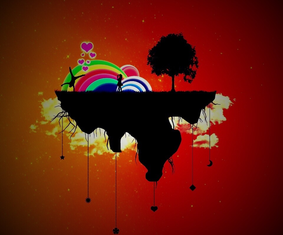 Векторный мир обои