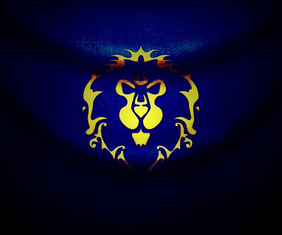 Флаг Альянса из World of Warcraft обои