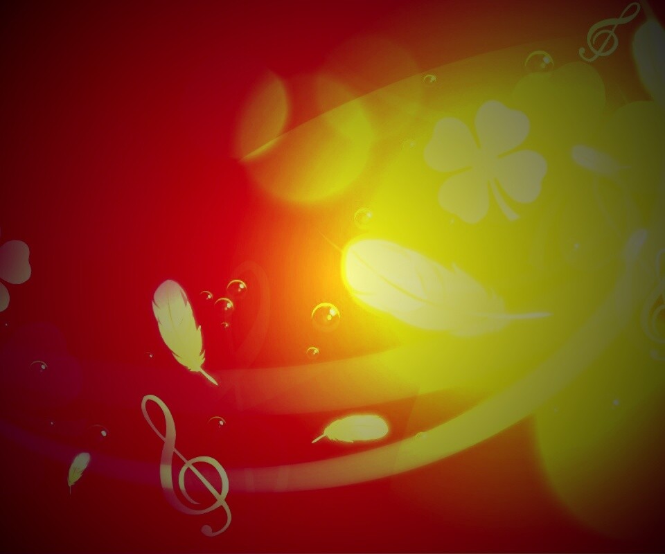 Тёплая энергия света обои