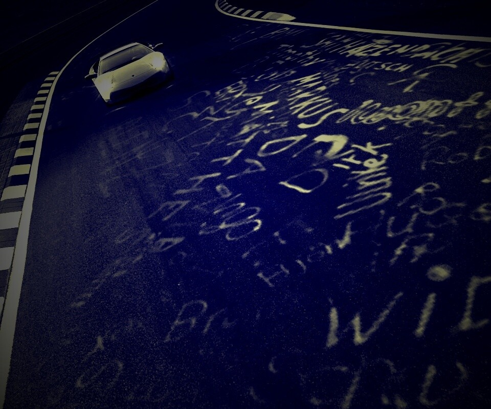 Lamborghini на треке в Grand Turismo 5 обои