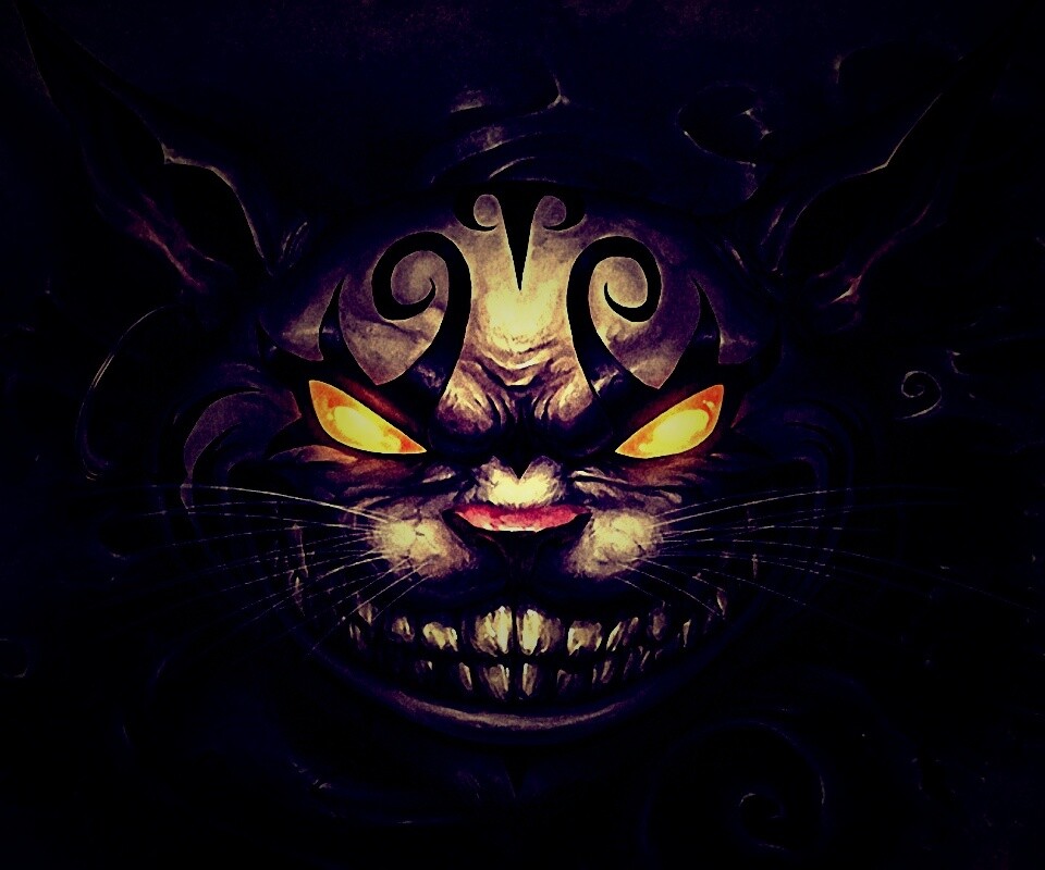 Чеширский кот American MacGee обои