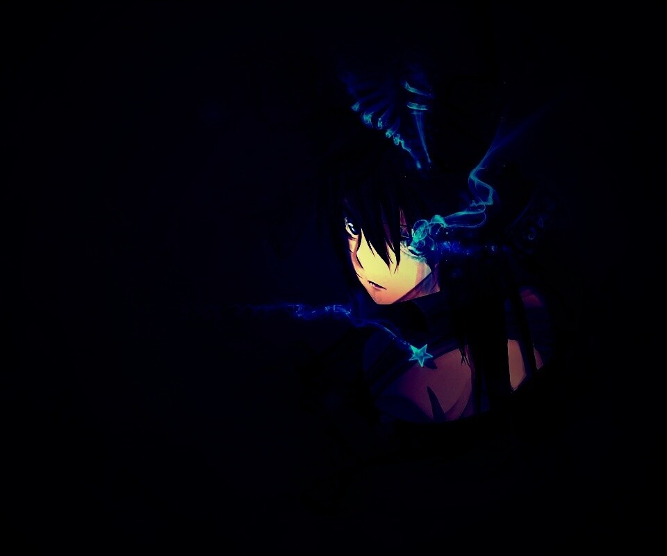 Black rock shooter обои