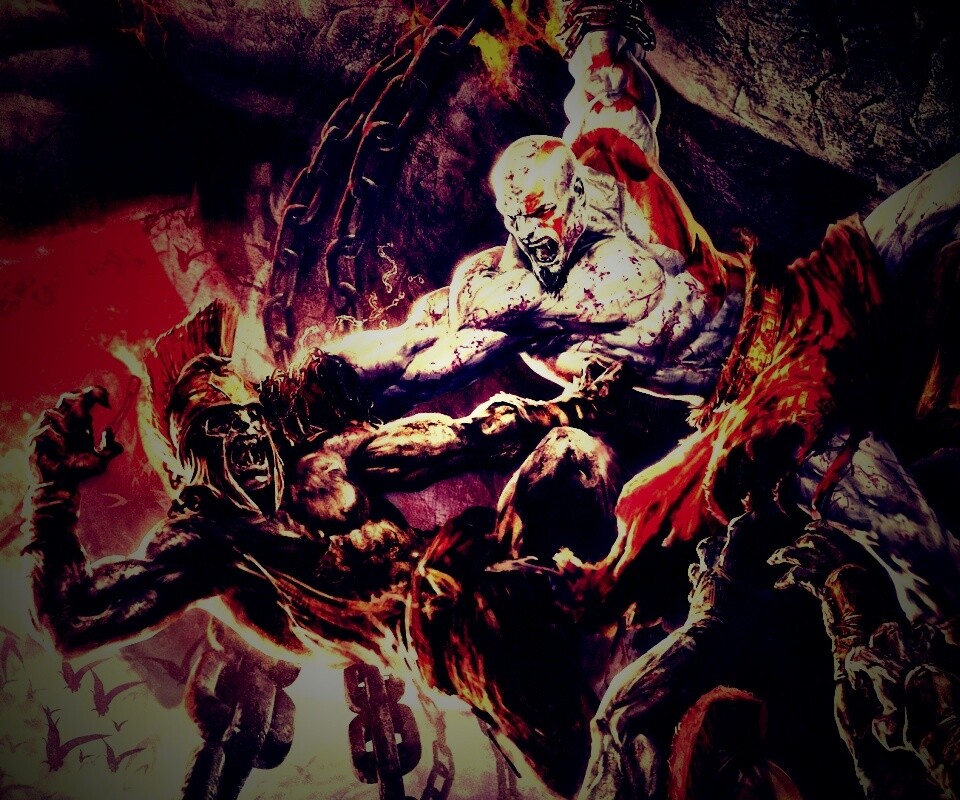 Бог войны обои