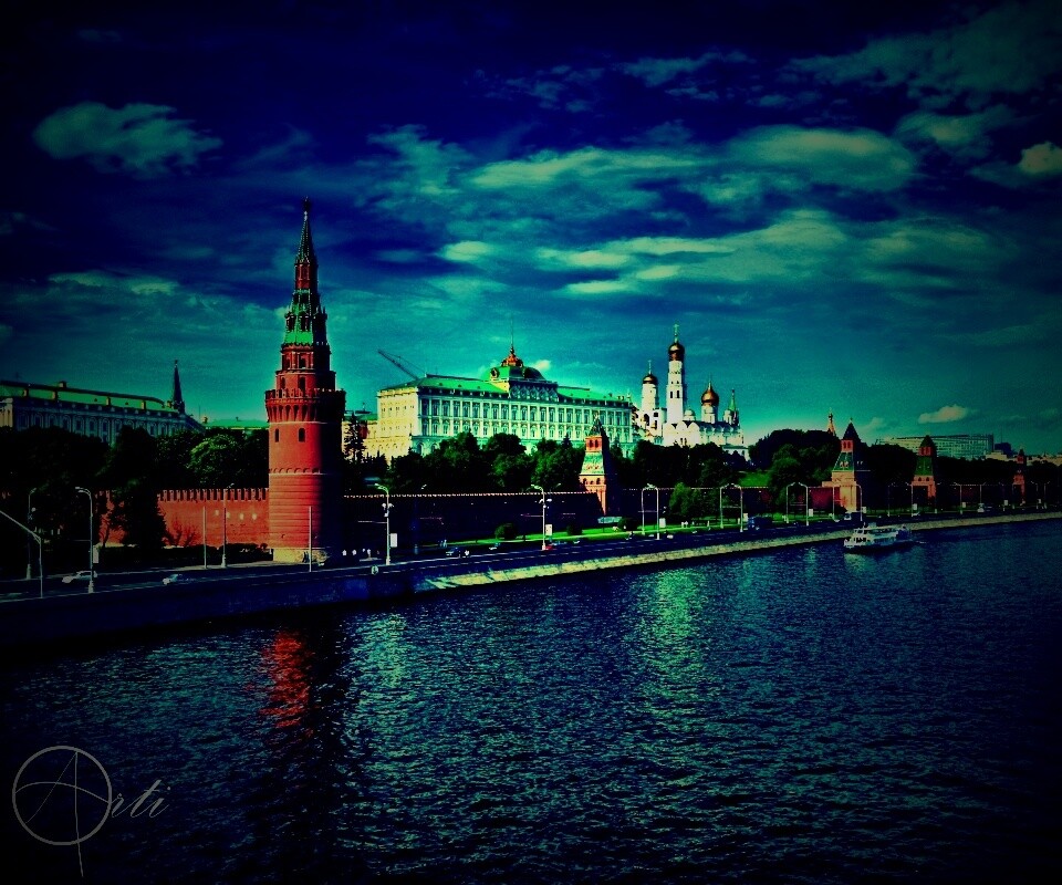 Московский кремль обои