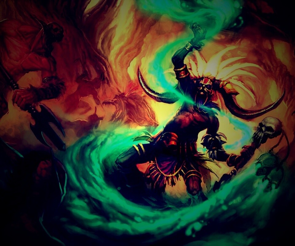 Шаман из Diablo 3 обои